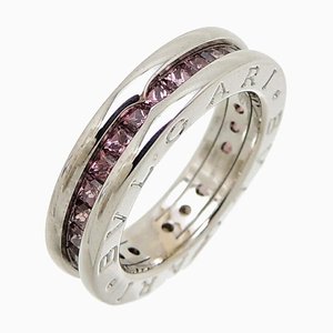 Band Womens Ring in 750 White Gold from Bvlgari