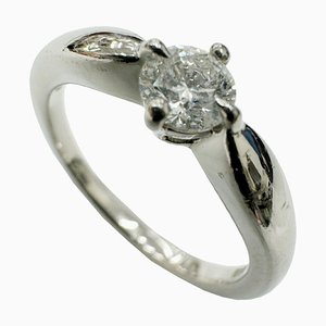 BvTorcello Engagement Ring in Platinum with Diamond from Bvlgari