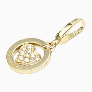 Tondo Heart Charm with Diamond from Bvlgari