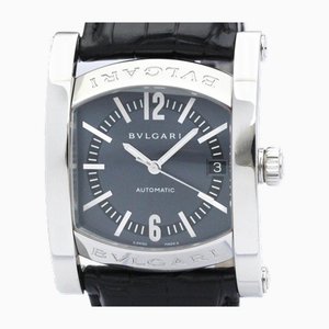 Polished Assioma Stainless Steel Automatic Mens Watch from Bvlgari