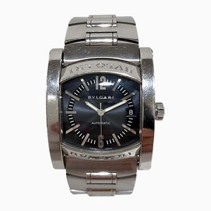 Automatic Navy Dial SS Watch from Bvlgari