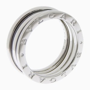 B Zero One 2 Band Ring in K18 White Gold from Bvlgari