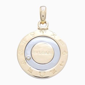 Charm Pendentif Horoscope avec Diamant de Bvlgari