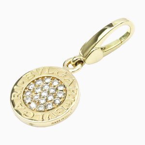 Yellow Gold and Diamond Pendant Necklace from Bvlgari