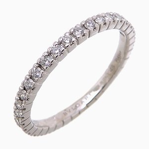 Full Eternity Diamond Womens Ring in White Gold from Bvlgari
