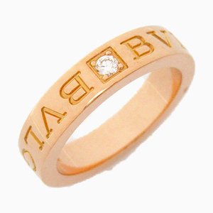 Bague Diamant B-Zero One Double Logo de Bvlgari