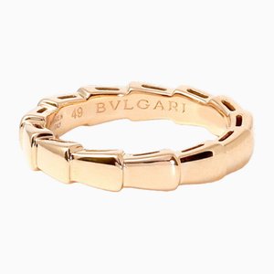 Bague Serpenti K18pg en Or Rose de Bvlgari