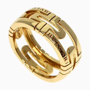 Small Ring in K18 Yellow Gold from Bvlgari