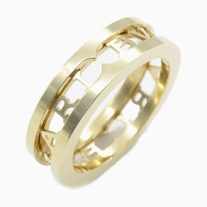 B-Zero One Logo Spiral Ring in Gold from Bvlgari