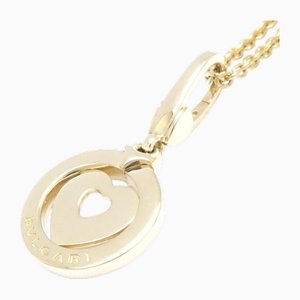 Tondo Heart Charm Necklace from Bvlgari