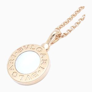 Collier Nacre Coquillage Blanc 350553 K18pg Or Rose 291491
