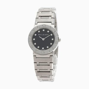 Montre pour Femme 12 P en Diamant et Acier Inoxydable de Bulgari