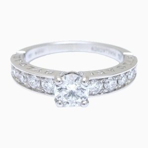 Gewidmet Venedig Ring mit Diamant in Platin von Bvlgari