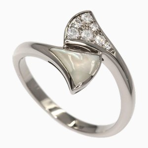 Diva Dream White Shell Diamond Ring from Bvlgari