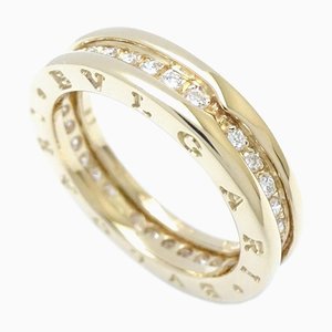 B.Zero1 Ring with Diamond in Yellow Gold from Bvlgari