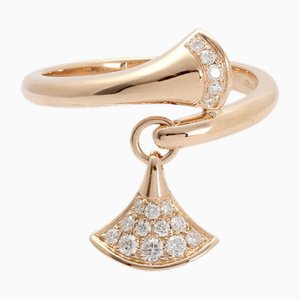 Diva Dream Ring in Pink Gold from Bvlgari