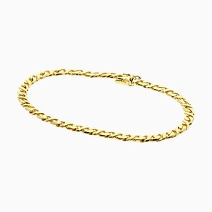 Brazalete de cadena en oro amarillo K18 de Bvlgari