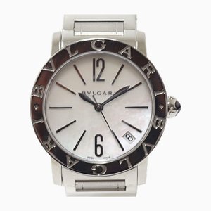 Boys Watch with White Shell Dial and Automatic Winding from Bvlgari