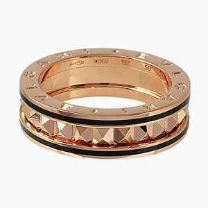 B.Zero1 Pink Gold Ring from Bvlgari