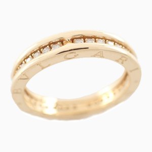 B-Zero1 Band Diamond Ring in Yellow Gold from Bvlgari