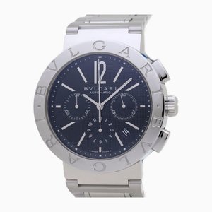 Chronograph Stainless Steel Mens Watch from Bvlgari