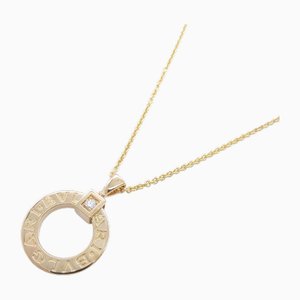 Diamond Necklace in Rose Gold from Bvlgari