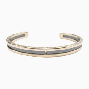 B-Zero1 Bangle in Black Gold and Stainless Steel from Bvlgari
