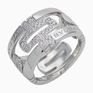 Ring with Diamond in White Gold from Bvlgari