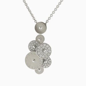 Necklace in K18 White Gold with Diamond from Bvlgari