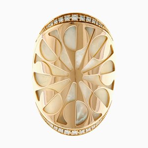 Intarsio Ring aus Rotgold von Bvlgari