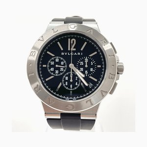 Chrono Watch in Stainless Steel from Bvlgari