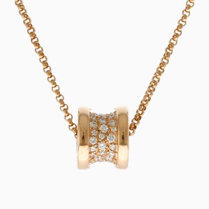 Be Zero One Necklace in Pink Gold with Diamond from Bvlgari
