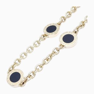 Necklace in Onyx and Yellow Gold from Bvlgari