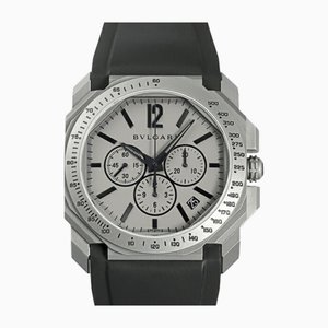 Bvlgaribulgari Octo Velocissimo Chronograph 102859 Bgo41c14tvdch Gray Dial Watch Mens