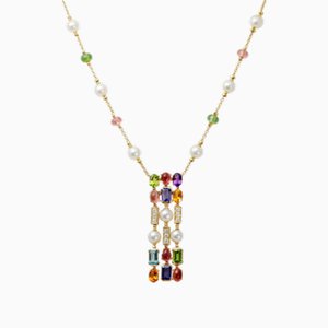 Bvlgari Allegra Multicolor K18yg Yellow Gold Necklace