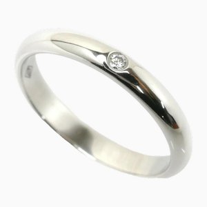 Platinum Wedding Diamond Ring from Cartier