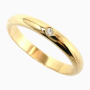 Alliance en Or Jaune et Diamants de Cartier