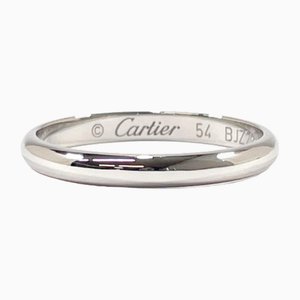 Wedding Ring in Platinum from Cartier