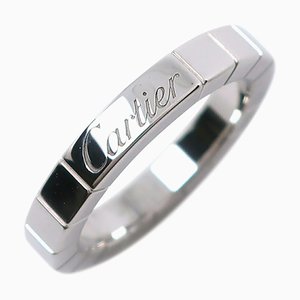 Lanieres B4045000 No. 7 Women's Ring in White Gold from Cartier