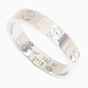 White Gold Love Ring from Cartier