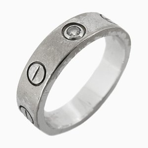 Love Diamond Ring in White Gold from Cartier