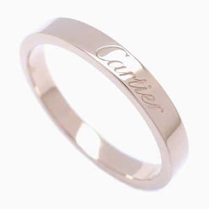 Engraved Ring in Pink Gold from Cartier