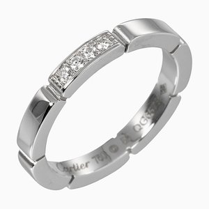 Maillon Panthere Ring in White Gold with Diamond from Cartier