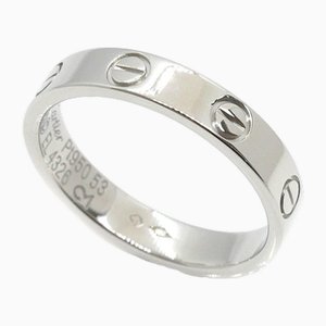 Platinum Love Ring from Cartier