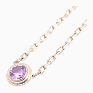 Damour Necklace with Pink Sapphire and Diamant from Cartier