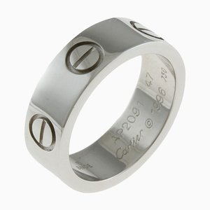 Love Ring in K18 White Gold from Cartier