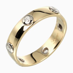 Anillo Stella en oro amarillo K18 con diamante de Cartier