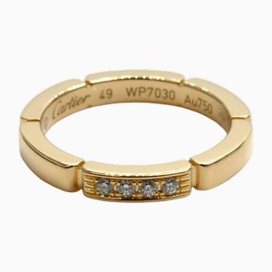 Yellow Gold Maillon Panthere Diamond Ring from Cartier