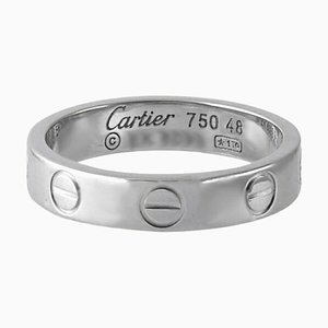 Love Ring aus 750er Weißgold von Cartier
