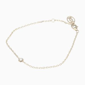 Pink Gold and Diamond Charm Bracelet from Cartier